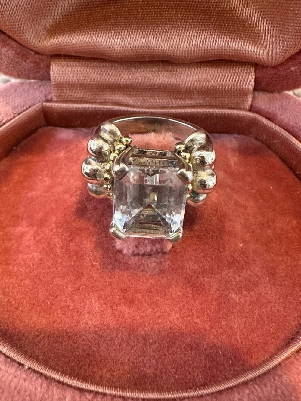 LAGOS Glacier Topaz Caviar Collection Ring - Picture 1 of 10